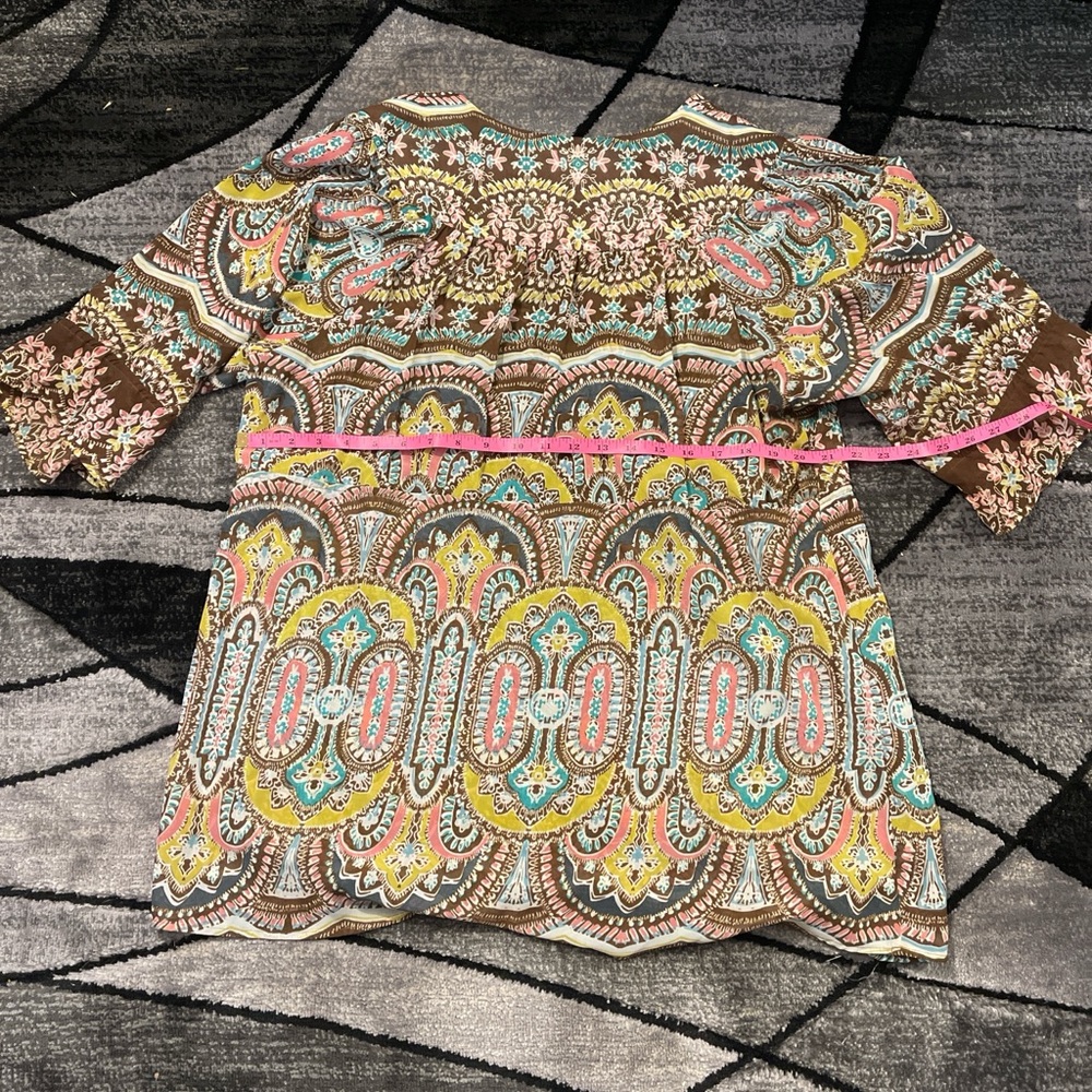 Torrid Vibrant Patterned Blouse - image 3